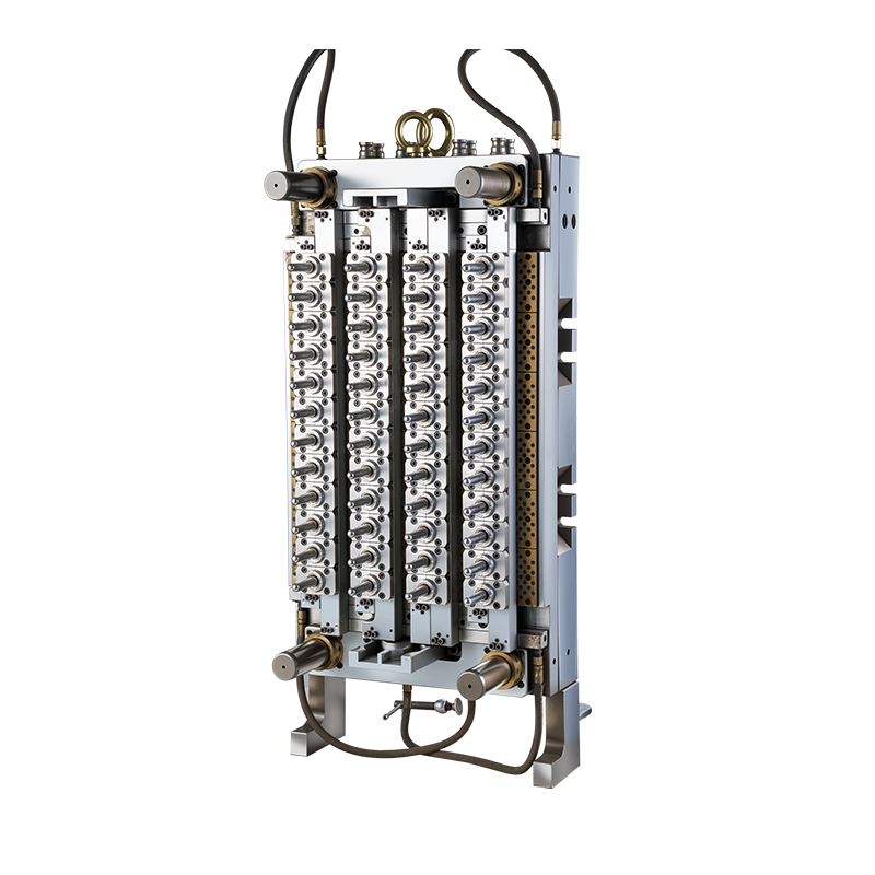 28mm Neck Diameter Bottle Preform 48 Cavities Valve Gate Hot Runner Upper And Lower Molds